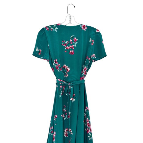 Sézane Anastasia Silk Wrap Dress Size 36 - Picture 6 of 9